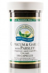 capsicum--garlic-with-parsley
